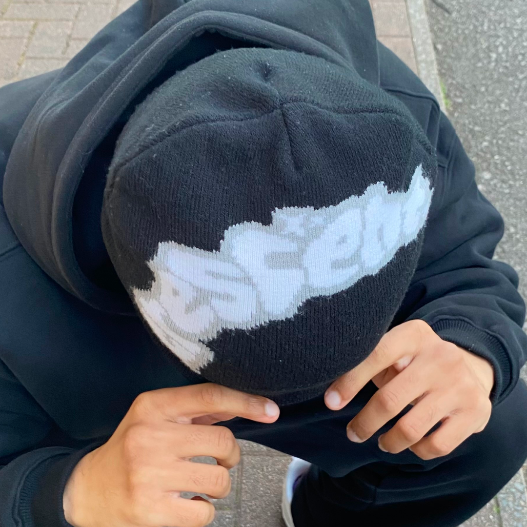 crescent beanie