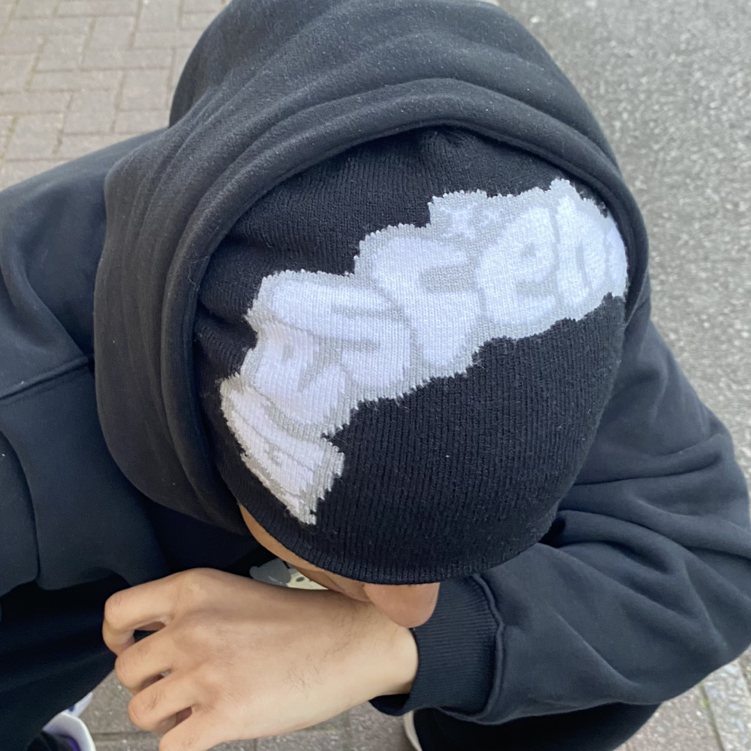 crescent beanie