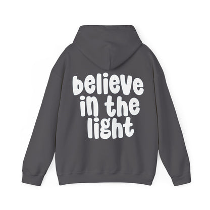 crescent hoodie - believe in the light