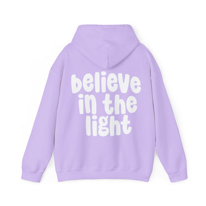 crescent hoodie - believe in the light