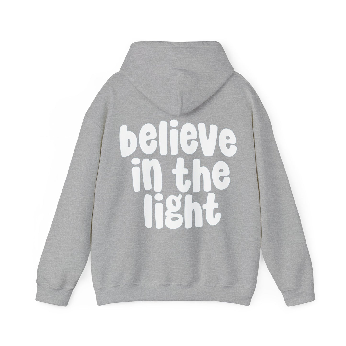 crescent hoodie - believe in the light