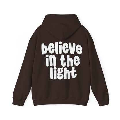 crescent hoodie - believe in the light