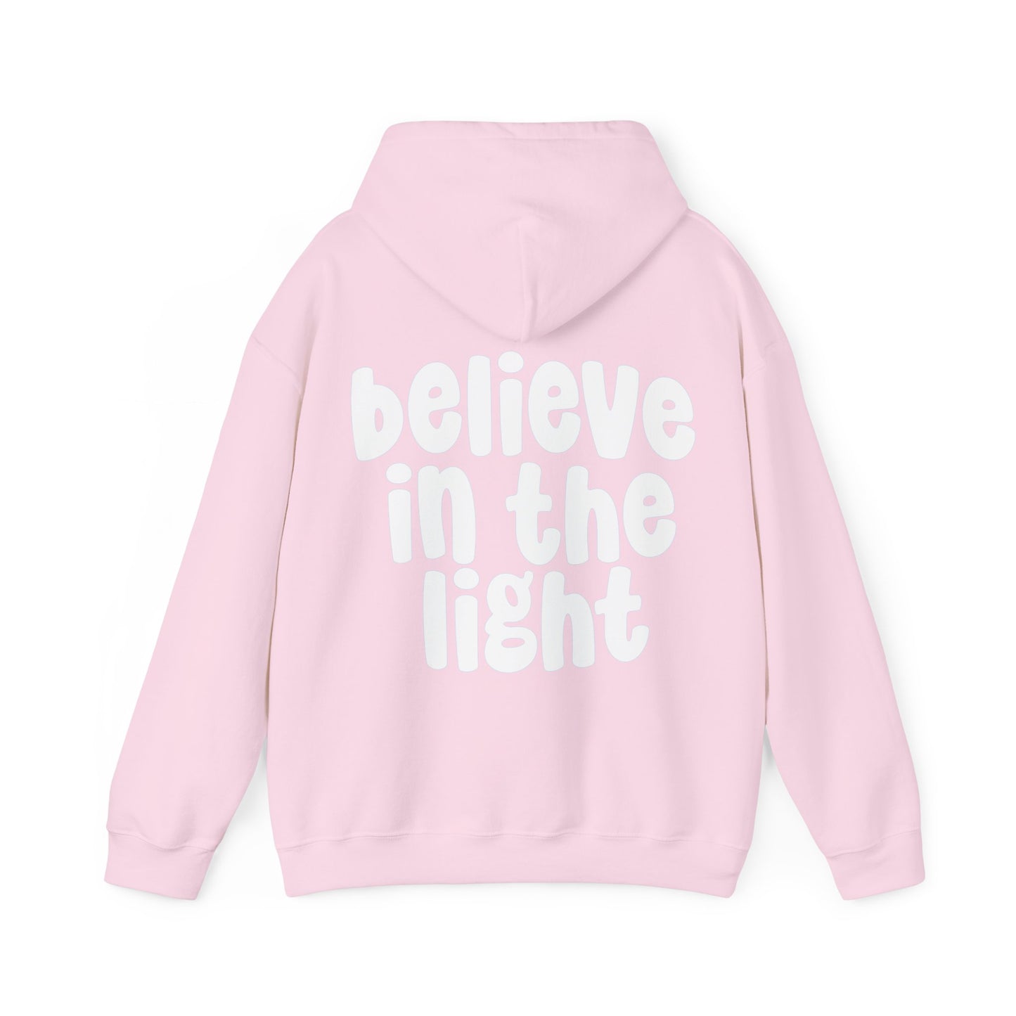 crescent hoodie - believe in the light